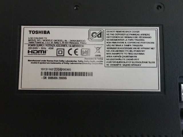 Smart TV Toshiba 24 inch