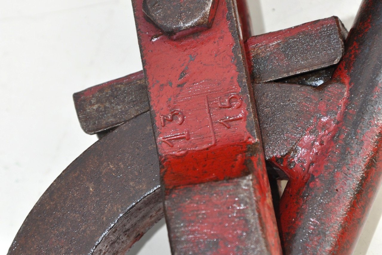 2x Buigijzer of buigtang: 1x 13-15mm en 1x 8, 10 of 12mm