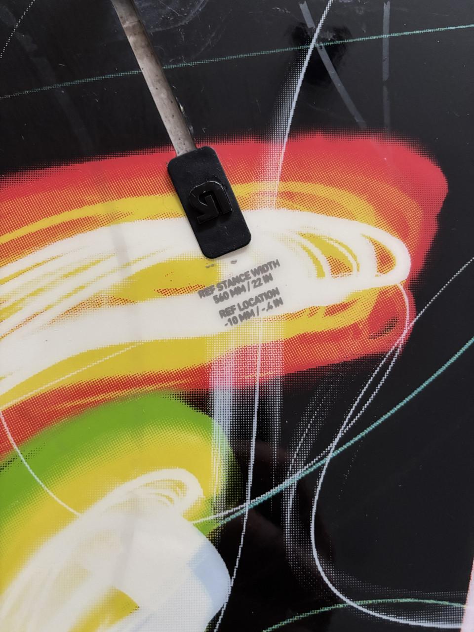 Burton custom the channel snowboard