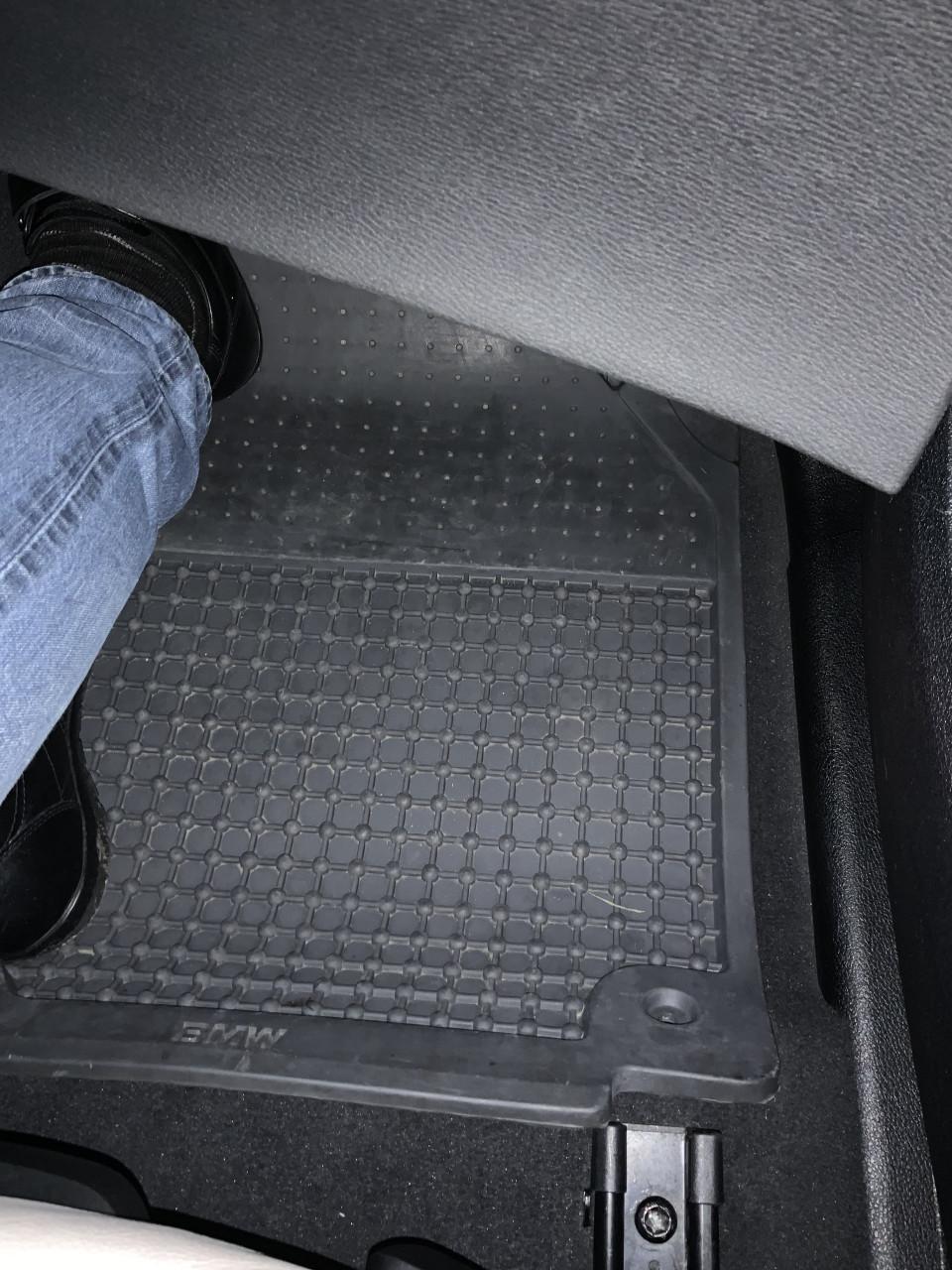 BMW rubberen automatten