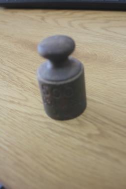 Gewicht 500 gram ijzer