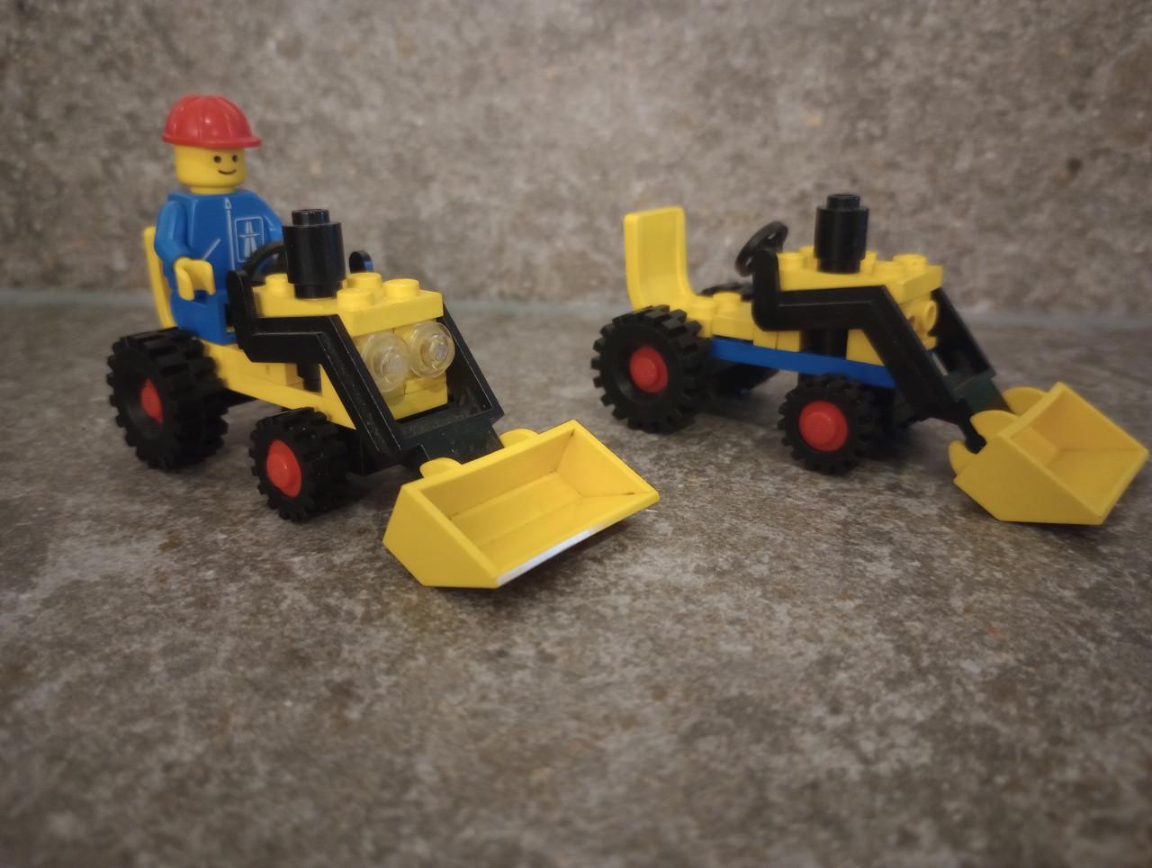 Lego 6603 Shovel Truck (2x)