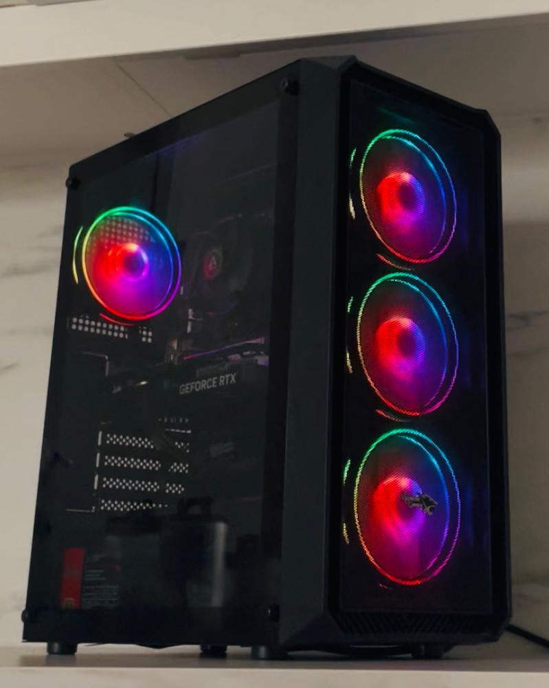Gaming PC - RTX 4060 - SSD 1000GB - Wi-Fi - Ryzen 5 - 16 GB RAM