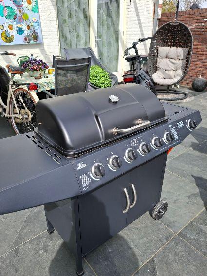 Barbeque op gas