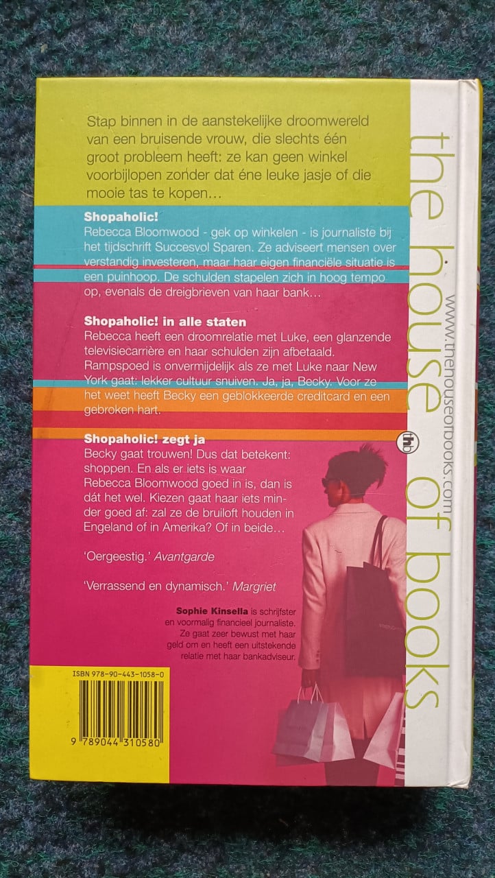 3 Boeken in 1 omnibus. 3 x shopaholic! Van Sophie Kinselia.