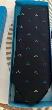 KLM STROPDAS NIEUW IN DOOS