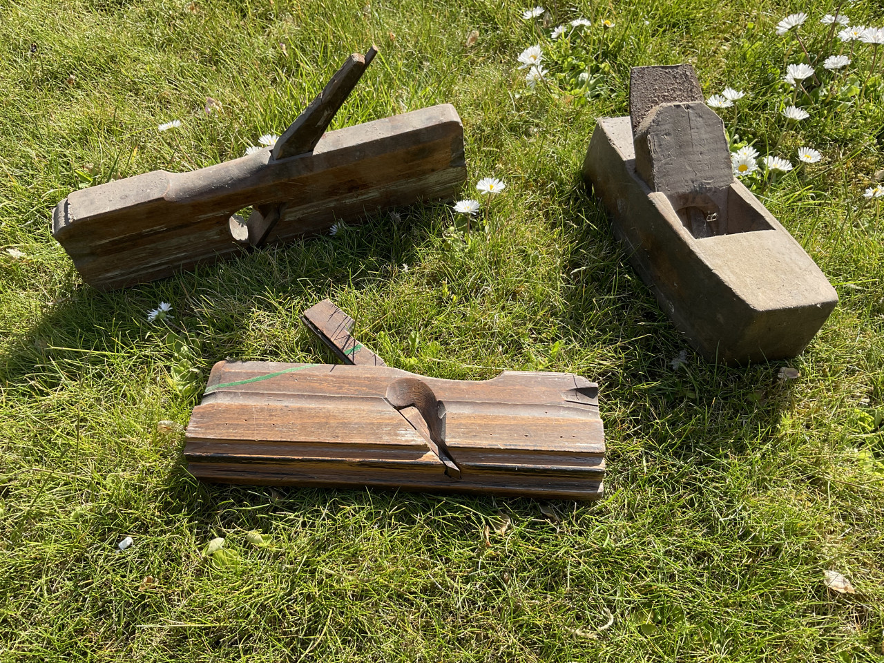 Oude houtschaven