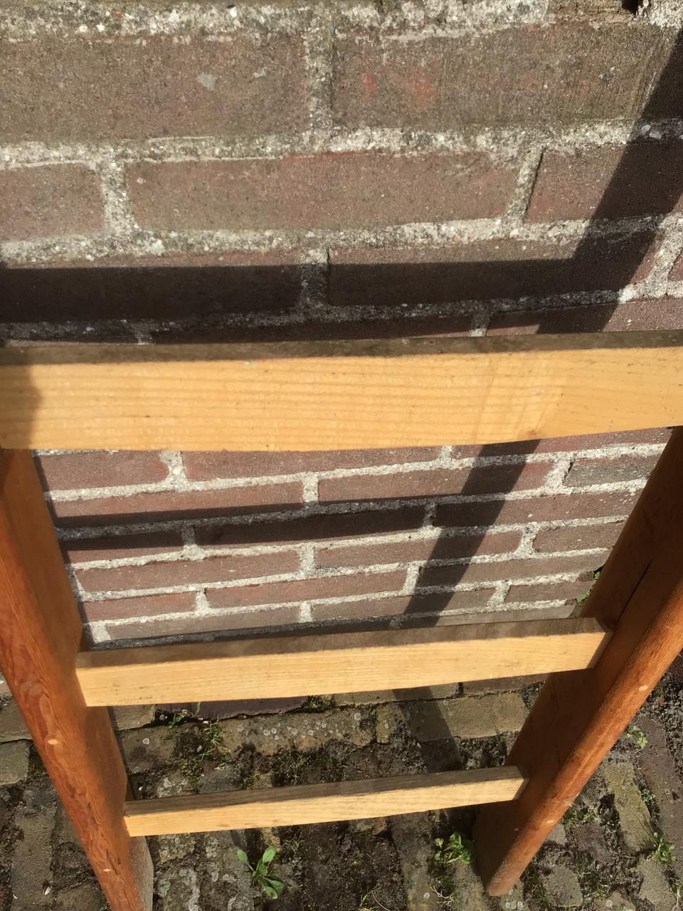 Houten ladder