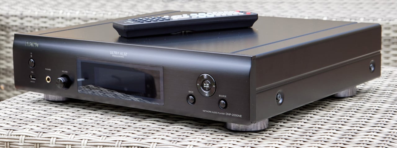 Denon DNP-2000NE streamer/DAC/voorversterker, zwart