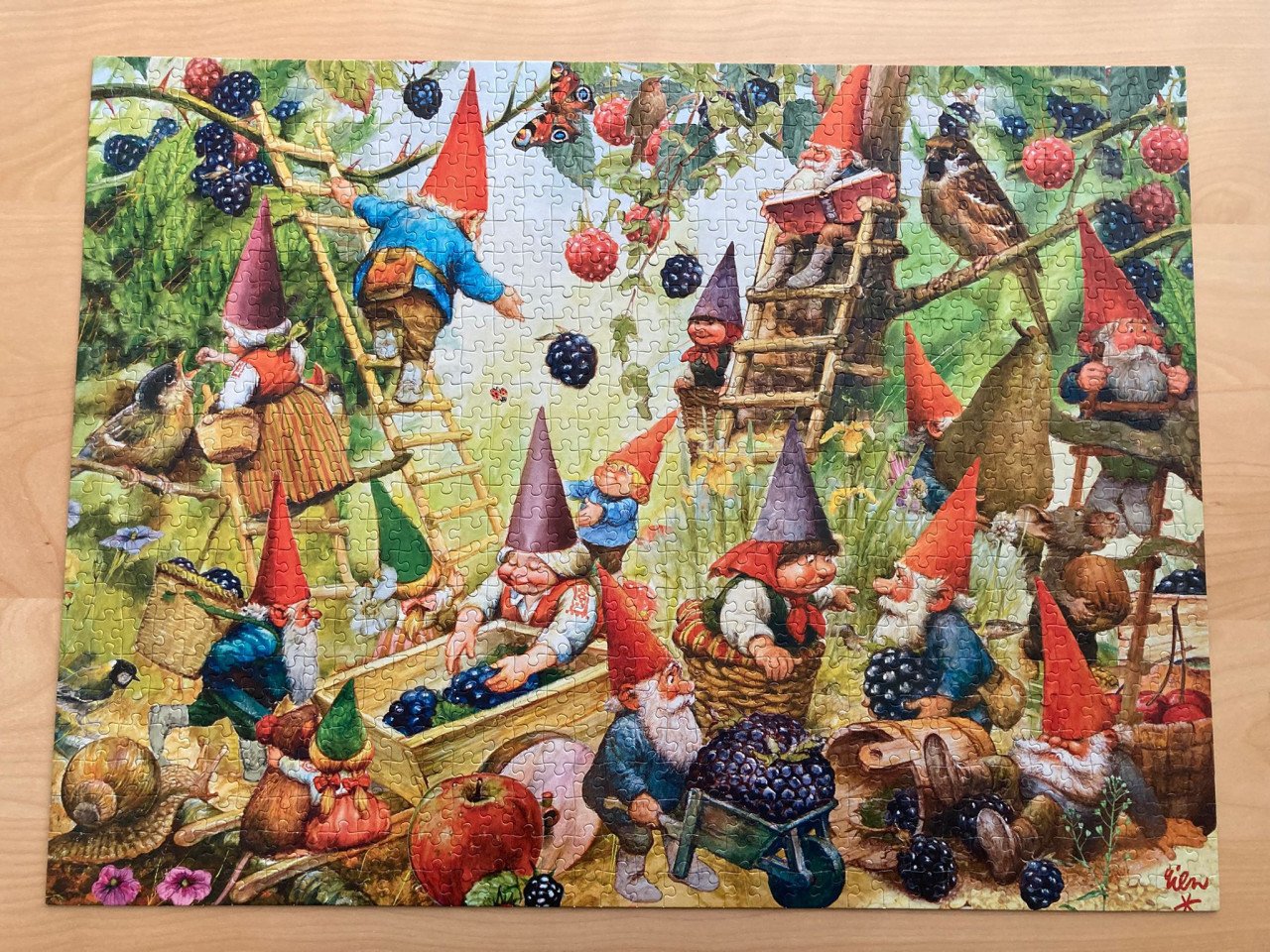 Kabouterpuzzel Rien Poortvliet