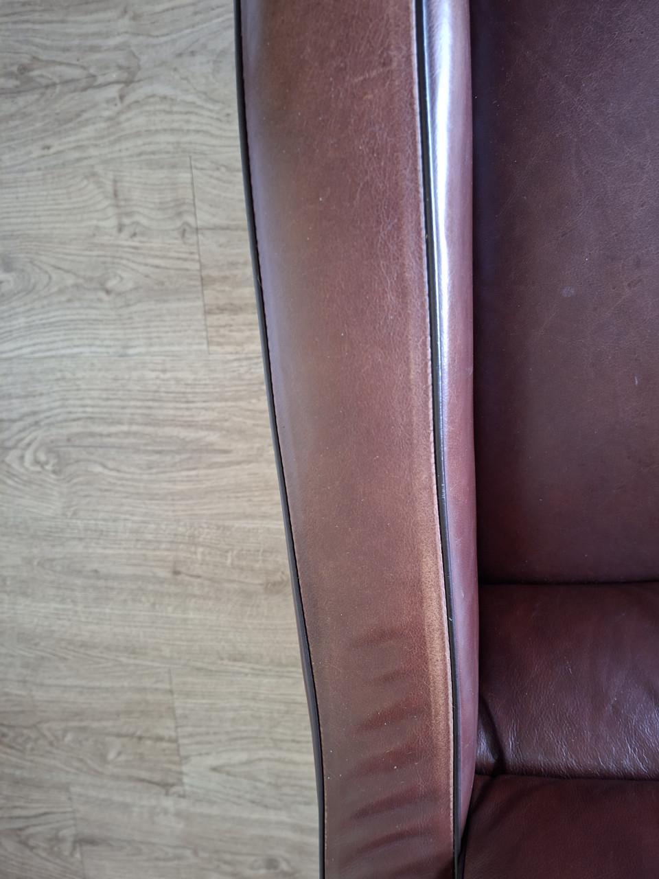 Schapenleren bank en stoelen