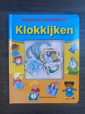 Magneet speelboek klokkijken