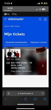 Ticket big time rush
