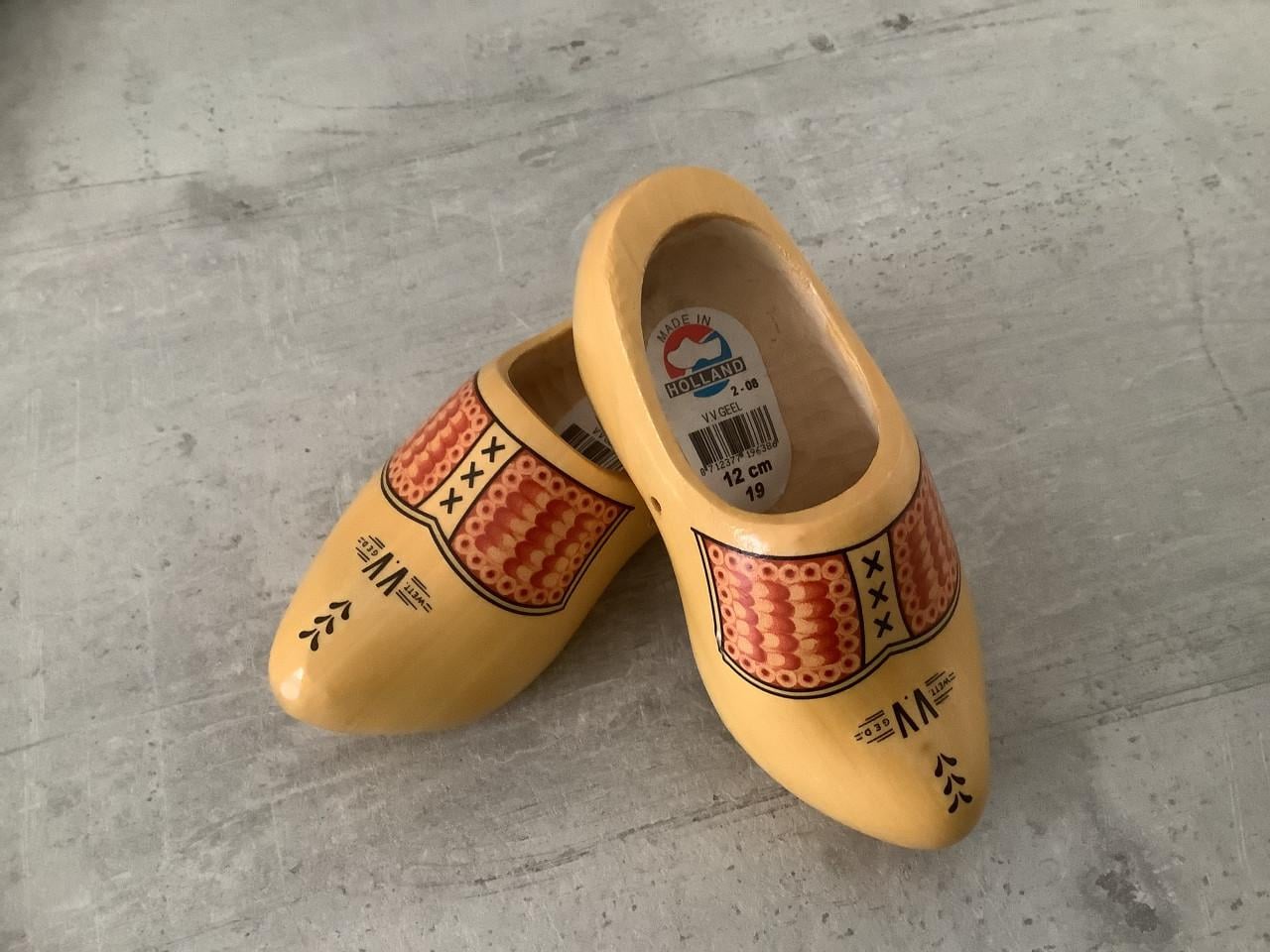 Nieuwe houten Kinder Klompen maat 19