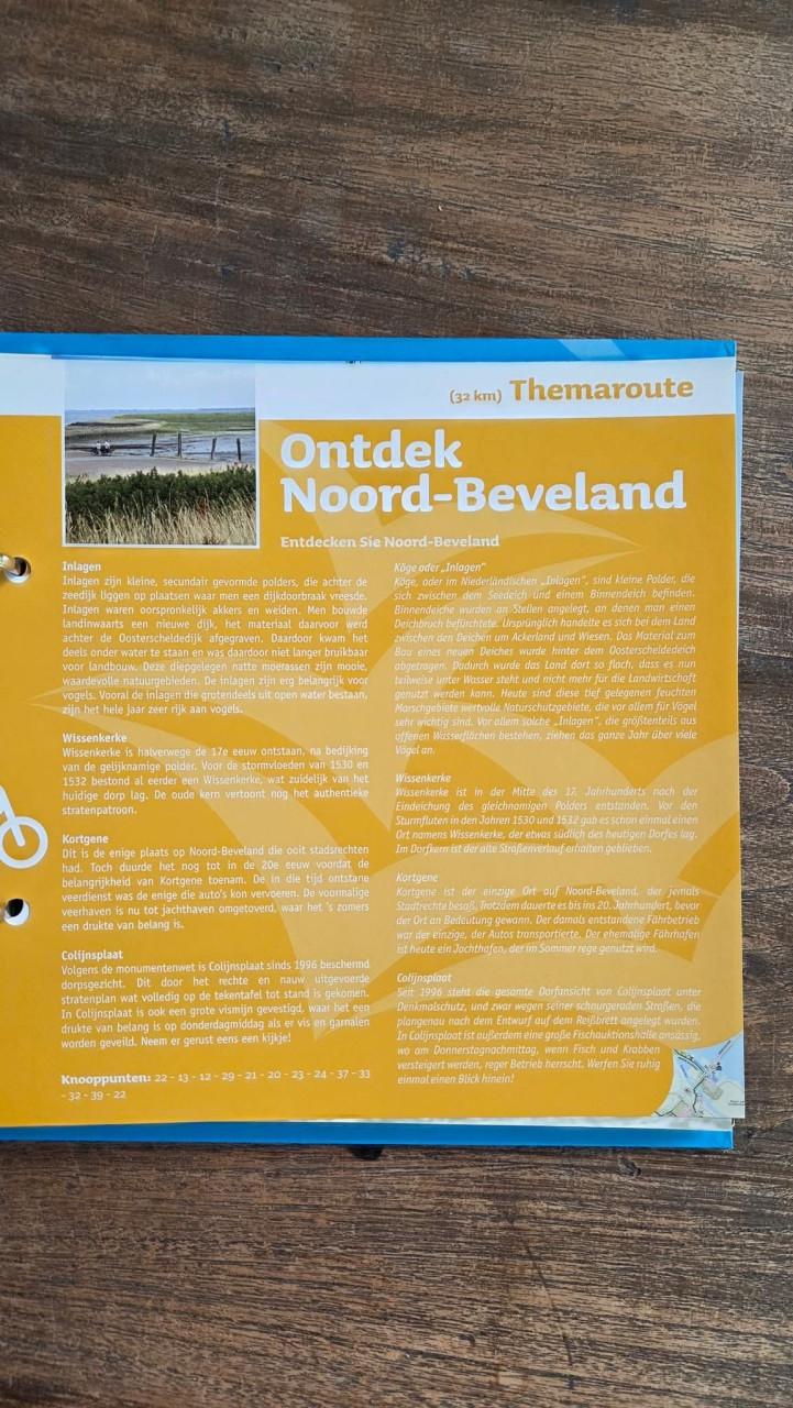 🇧🇪 🇱🇺 Map Fietsroutenetwerk Zeeland