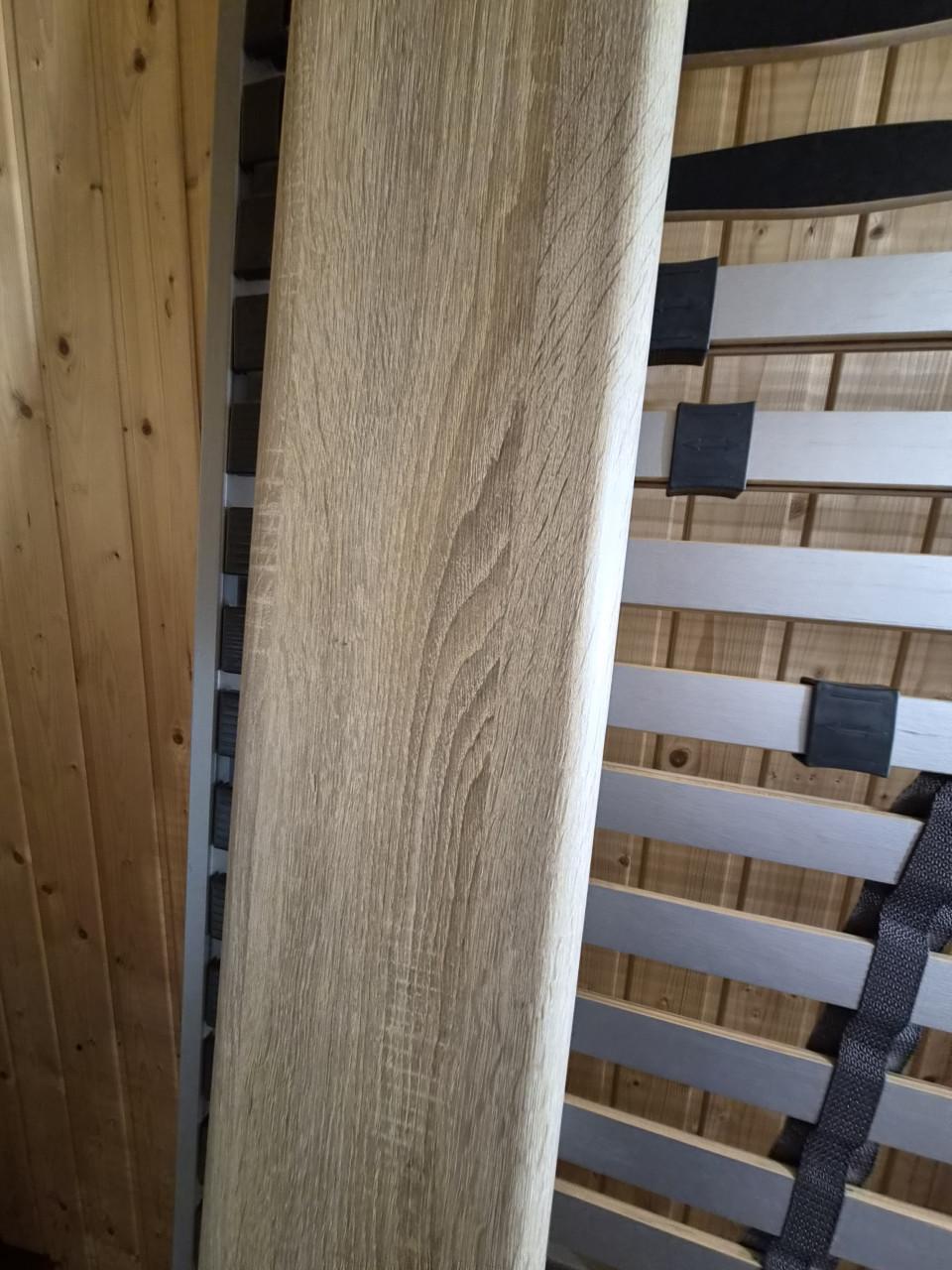 Bed, lattenbodem + matras 90 x 220 cm