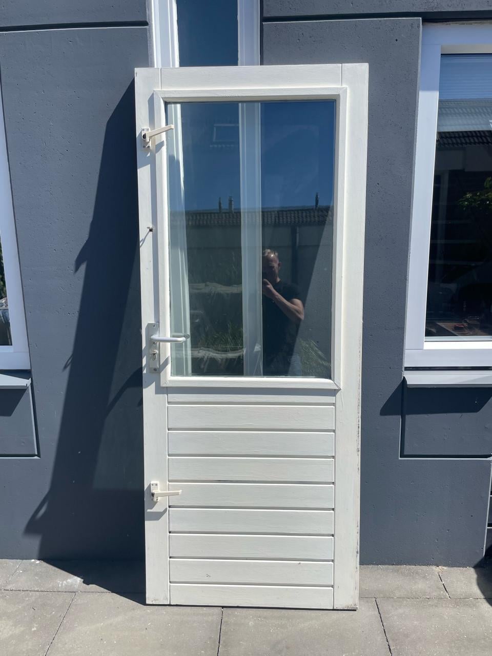 Tuindeur hardhout dubbelglas