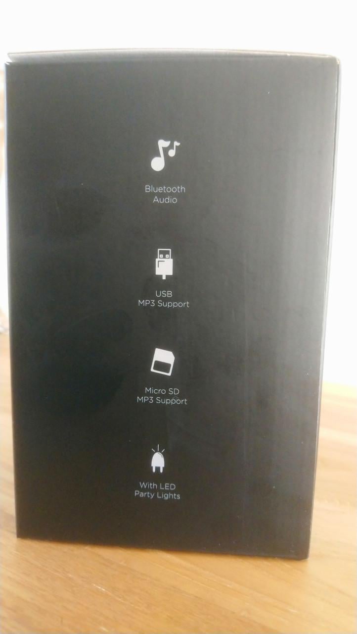 Brainz Tunes Led Speaker met telefoonhouder - NIEUW