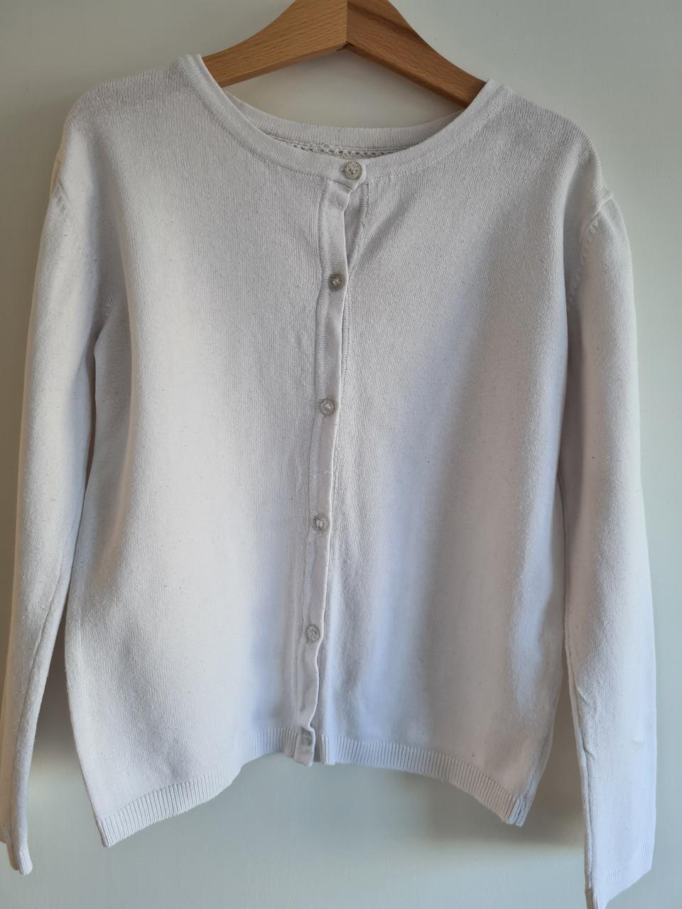 Young Dimension wit vestje  Maat 122-128