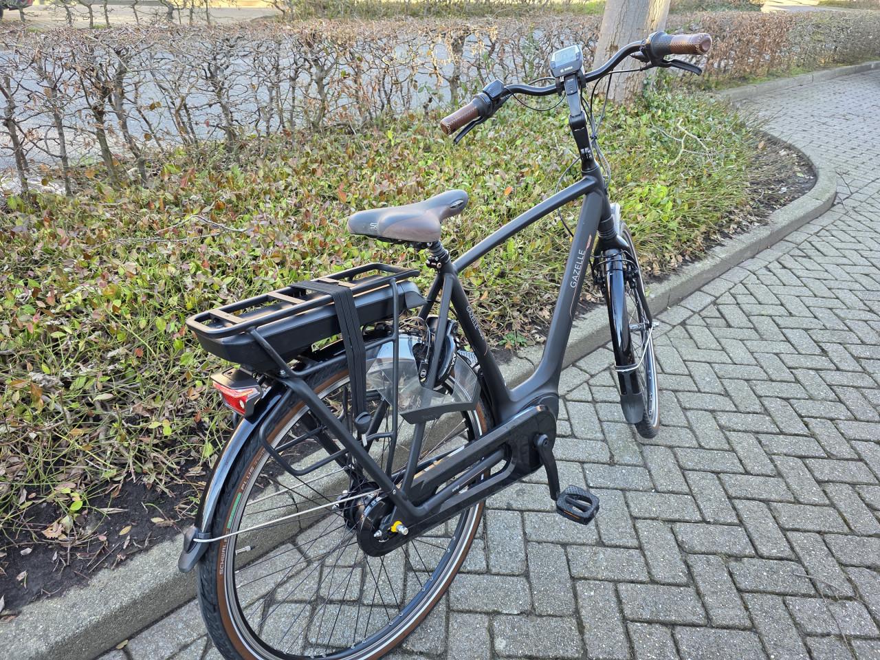 Schitterende Gazelle elektrische heren fiets met Bosch middenmotor