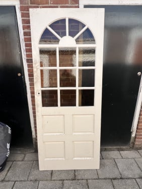 Hardhouten binnendeur