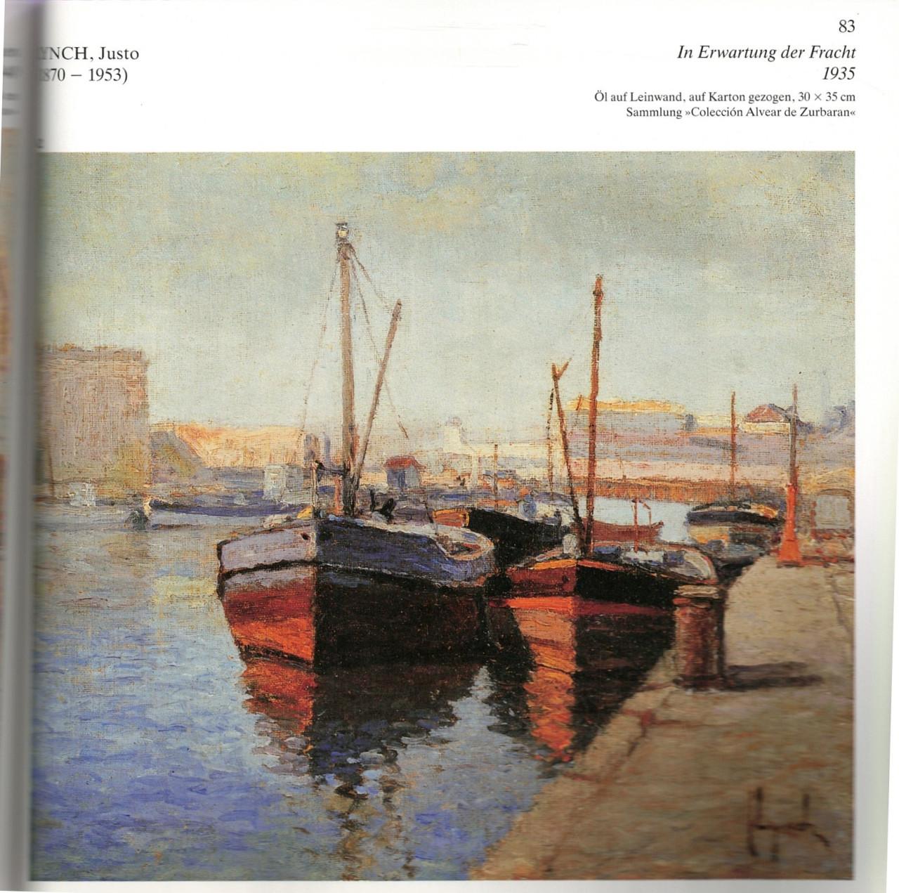 Schiffahrt und Kunst aus Argentinien.