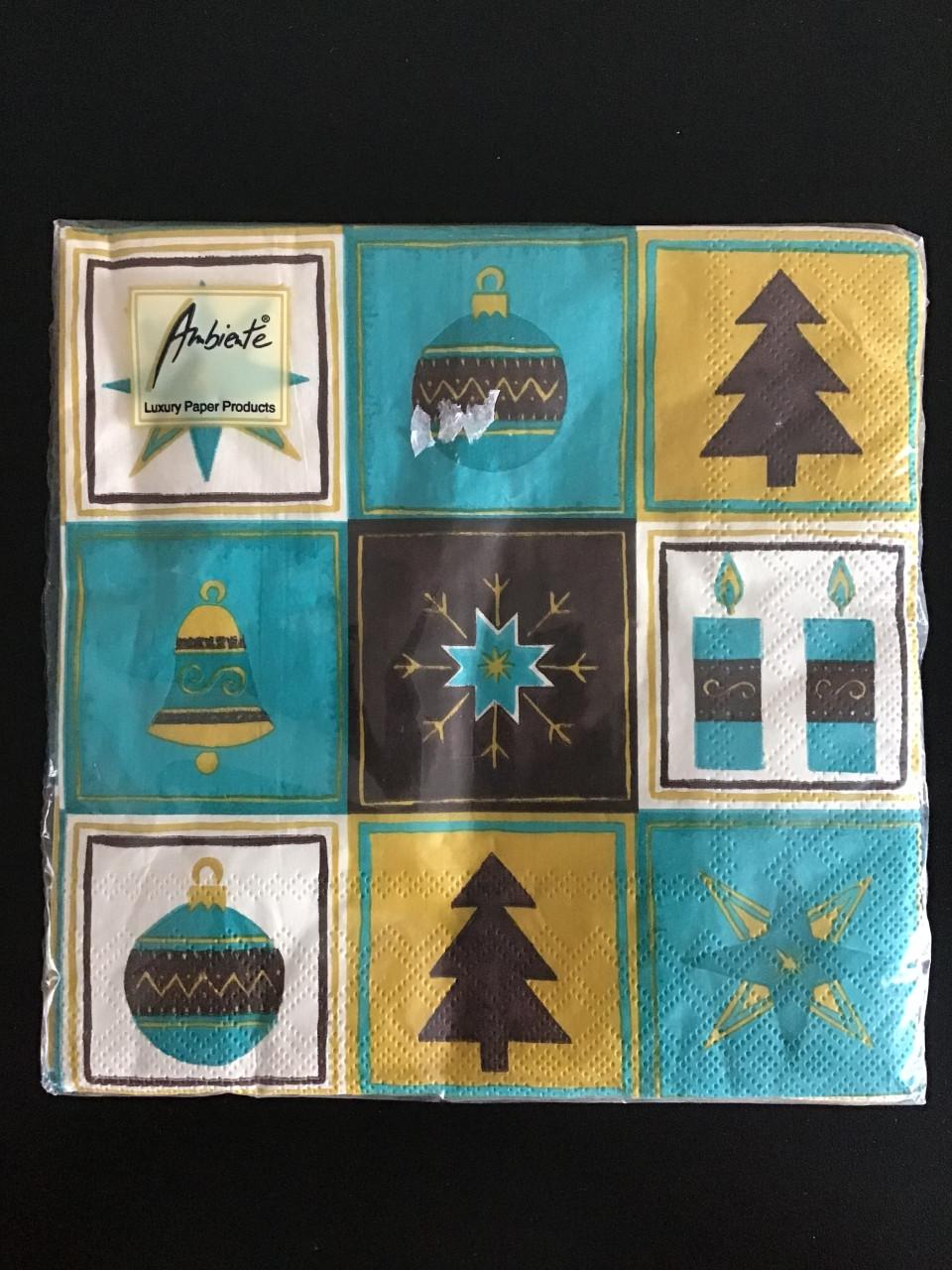 Kerst servetten Vintage