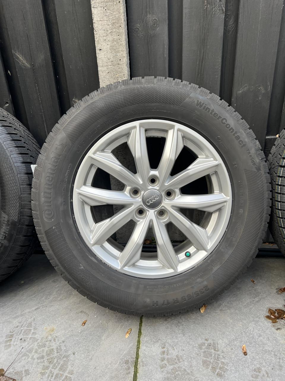 Audi Q5 velgenset zonder schade op nieuwe winterband