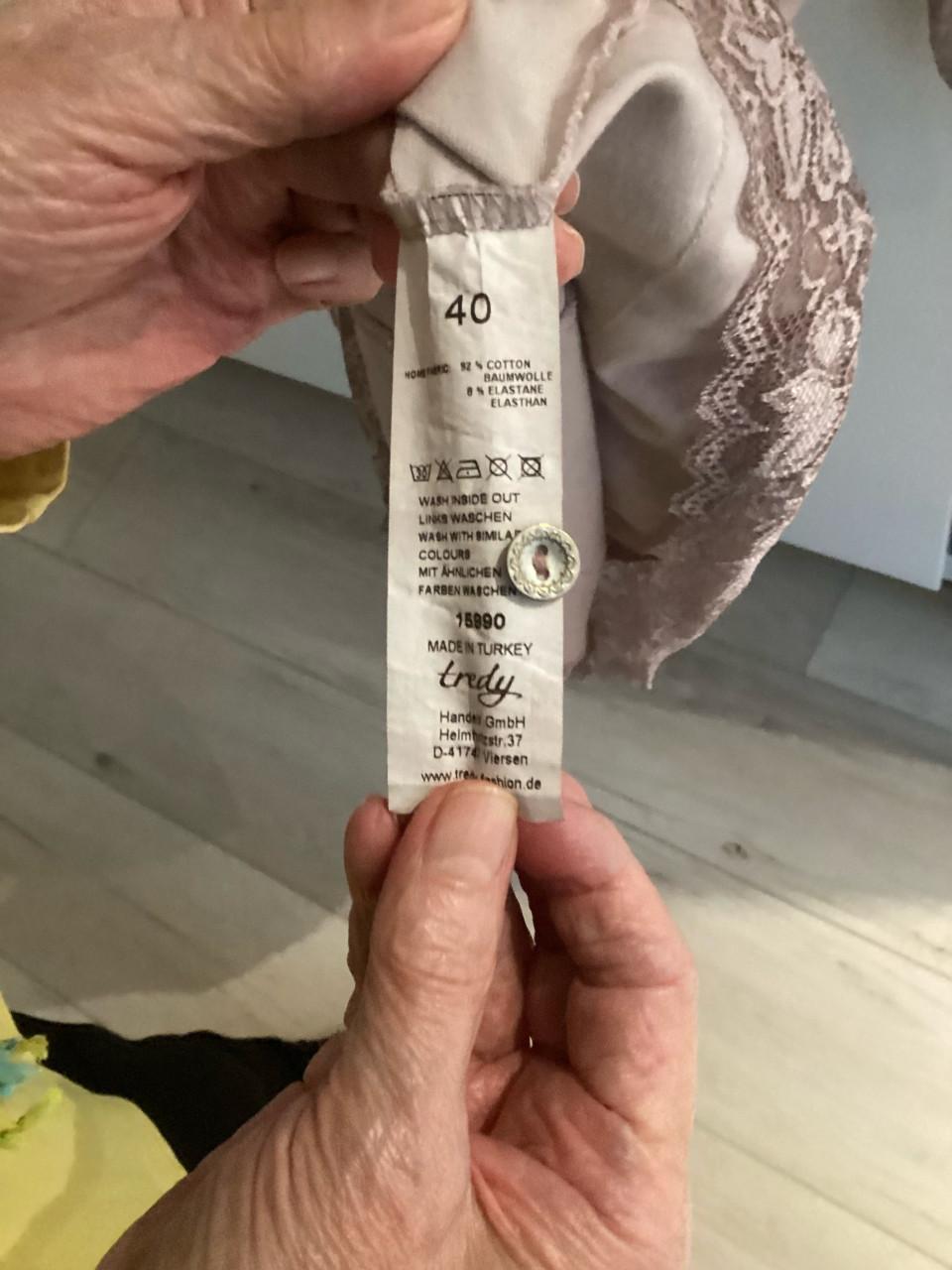 Nieuw tuniek maat 40