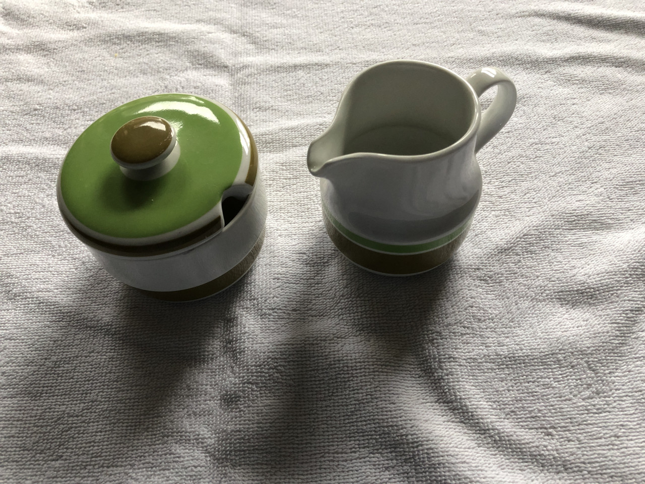 Arzberg/Schonwald koffie en theeservies ( porcelein ) Retrodekor 80016