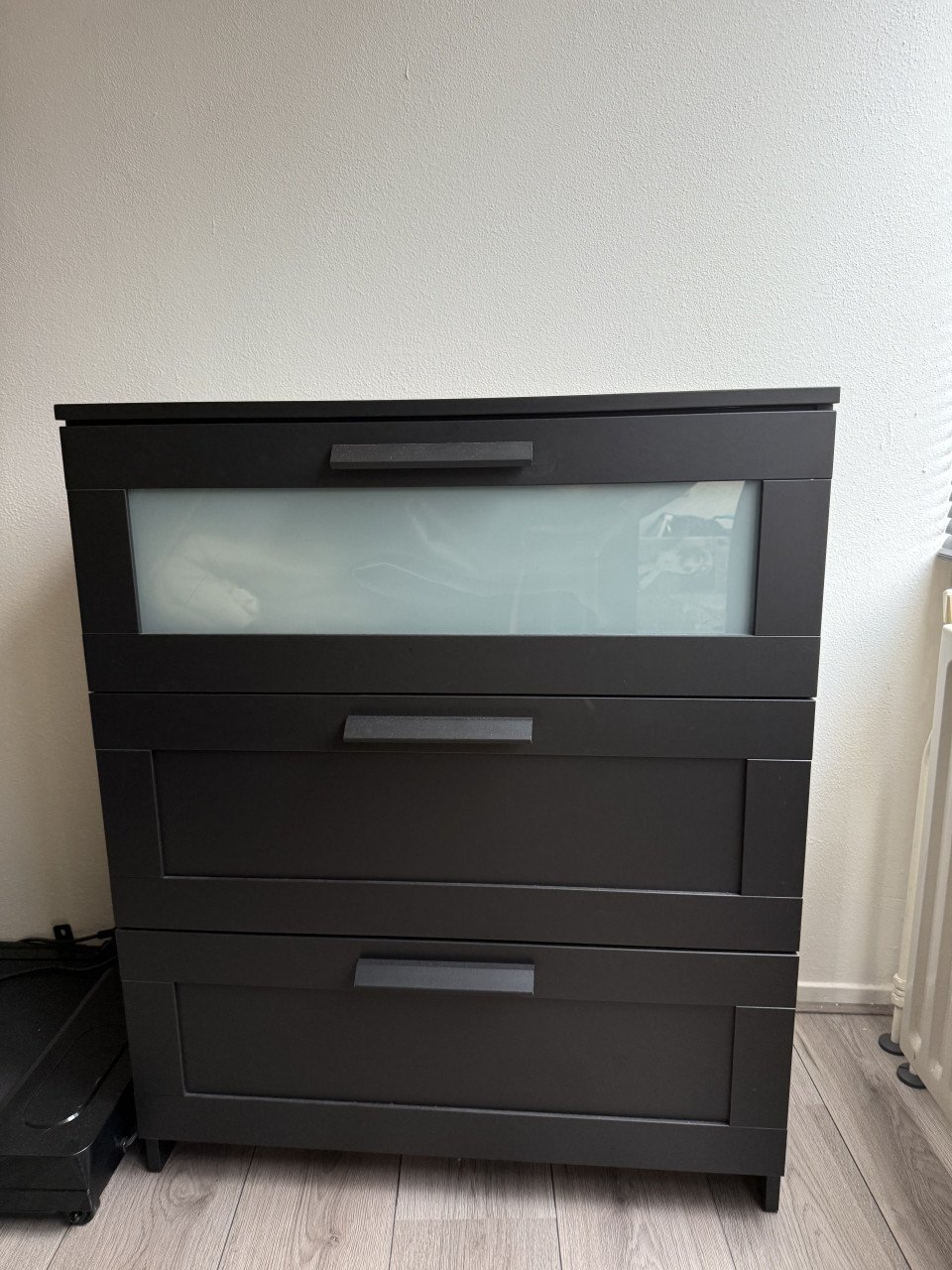 Kaptafel + 3 ladekast