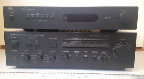 Yamaha Versterker en Nad tunner