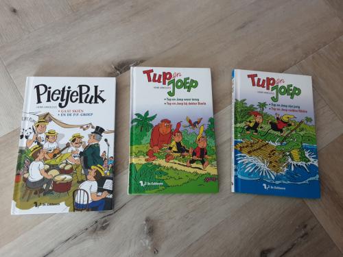 3 nieuwe boeken Tup en Joep en Pietje puk samen voor 7,50