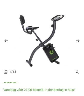 Hometrainer inklapbaar
