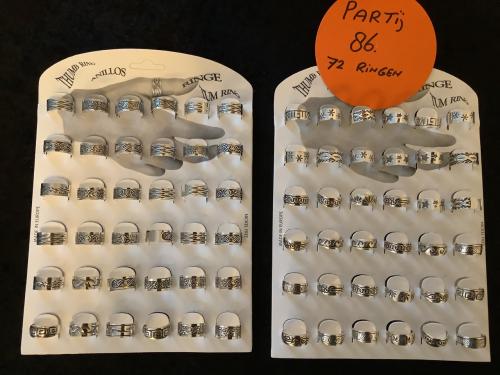 Te koop partij duimringen. ( partij 86)