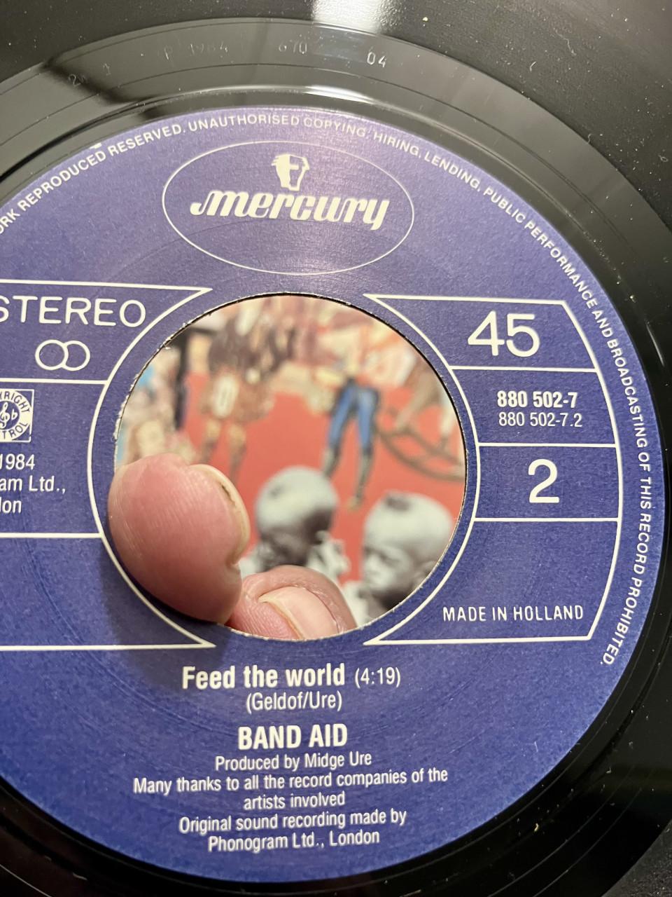 Vinyl single Do they know it’s christmas