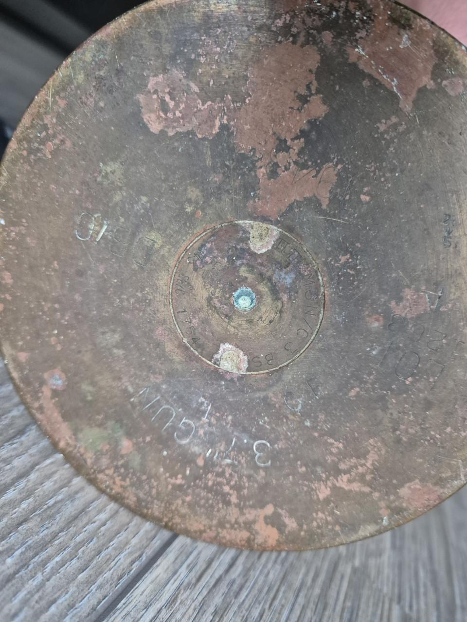 WO II koperen huls 1943