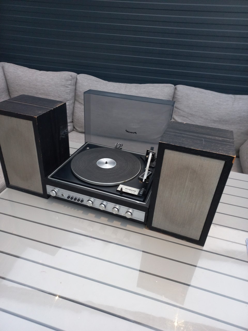 Garrard 6.200 CP platenspeler.