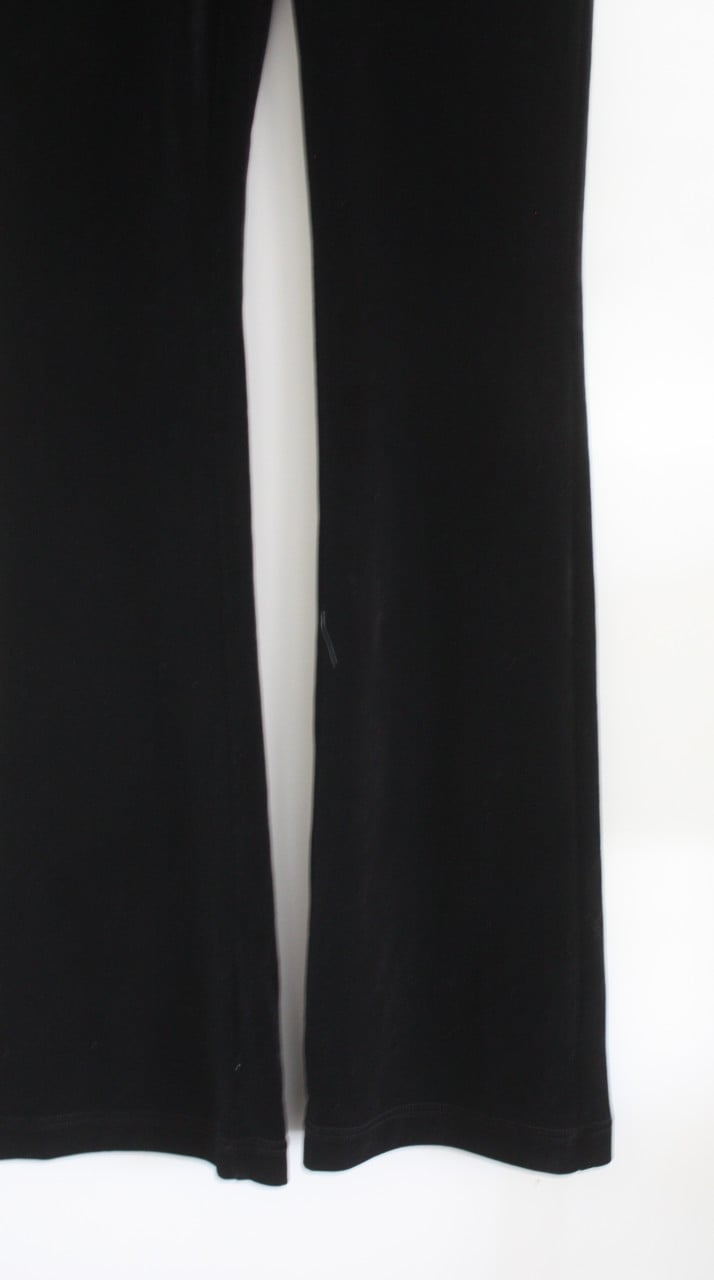 Nieuwe zwarte fluweellook flored maat 34