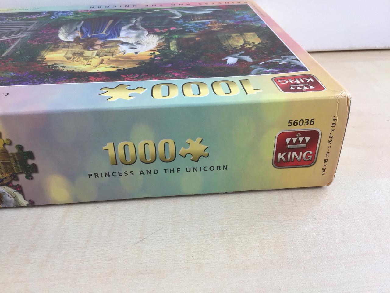 Puzzel King Princess and the Unicorn