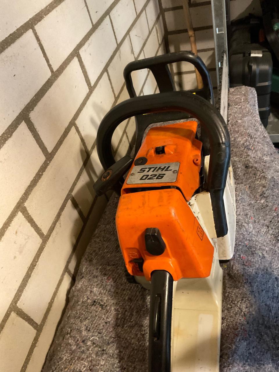 Stihl 026 prof kettingzaag