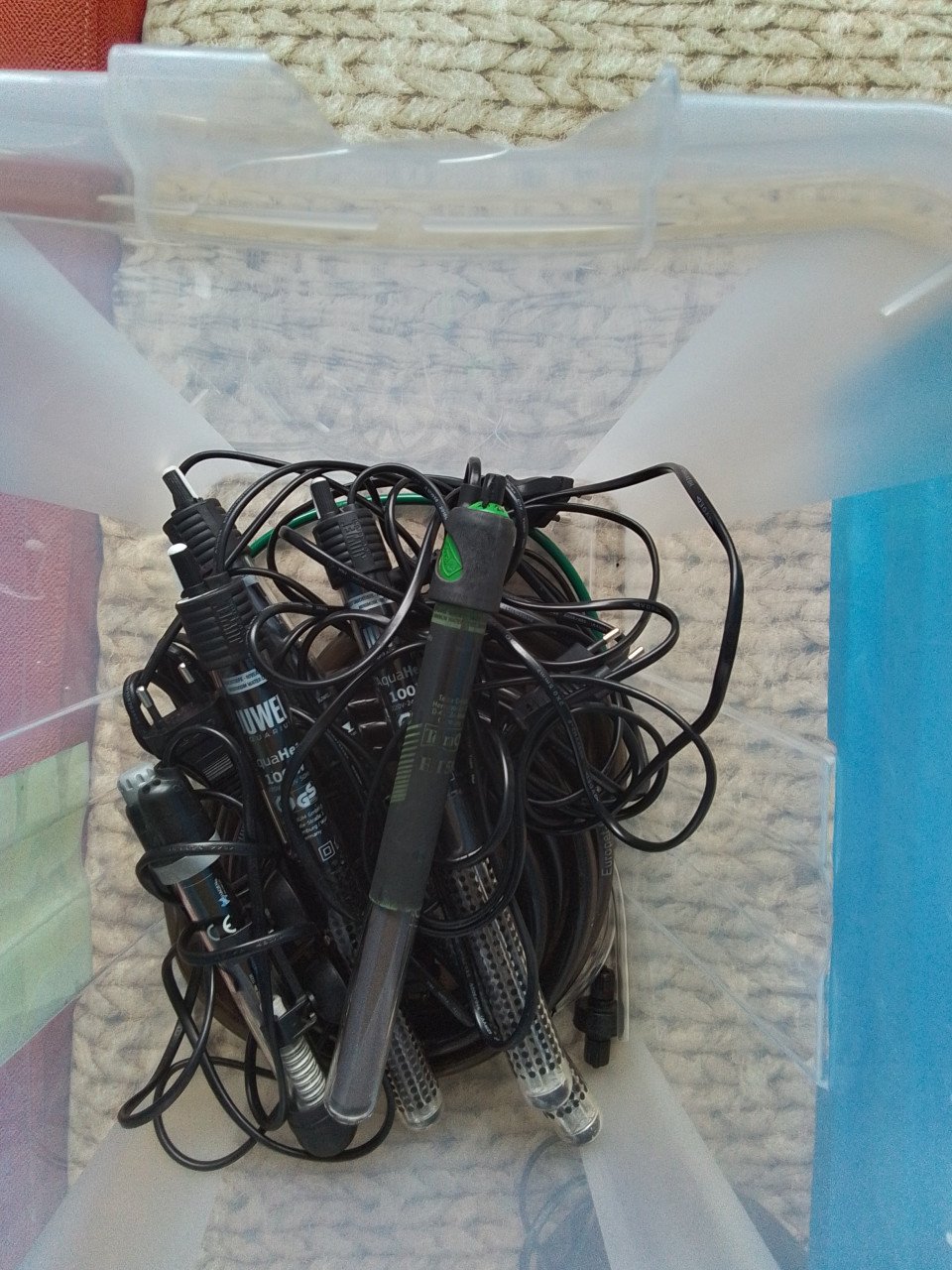 Aquarium CO2/verwarmingselementen