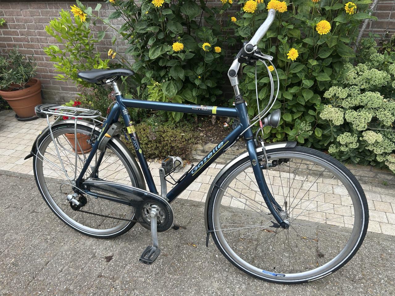 Herenfiets sportfiets Gazelle Cayo Track & Trail