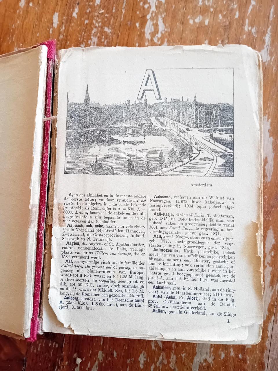 Encyclopedie , Winke's kleine encyclopaedie uit 1903