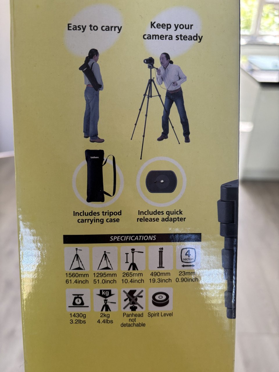 Camera statief Velbon EX-540