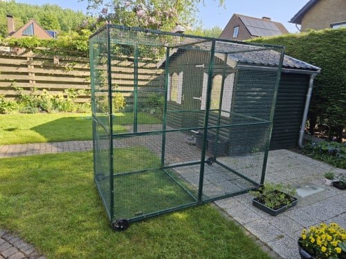 Vogel/kattenren (verrijdbaar)