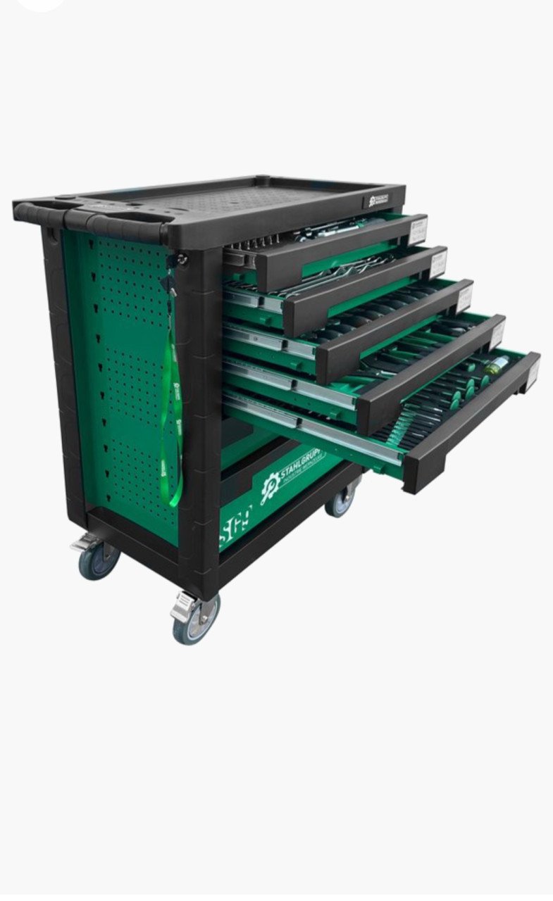 Stahlgruppe gereedschapwagen 7 lades en 5 gevuld .NIEUW