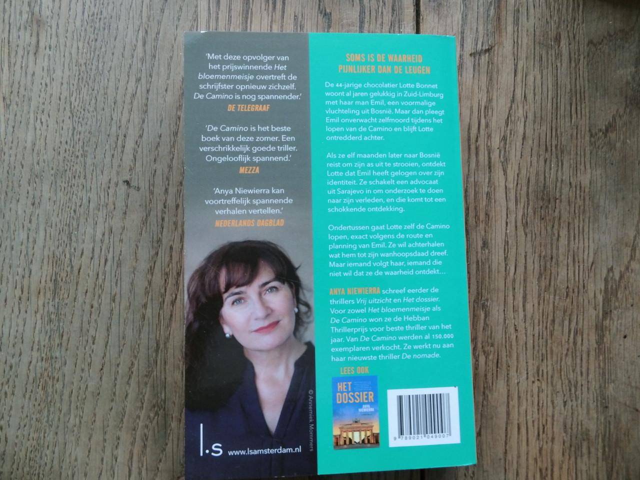 De Camino van Anya Niewierra