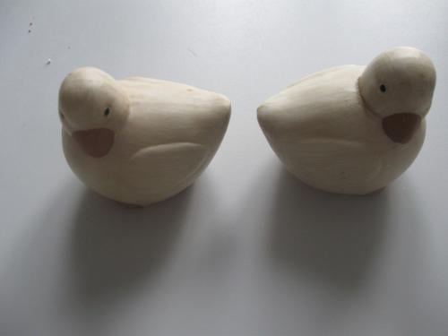 2 Stenen eendjes