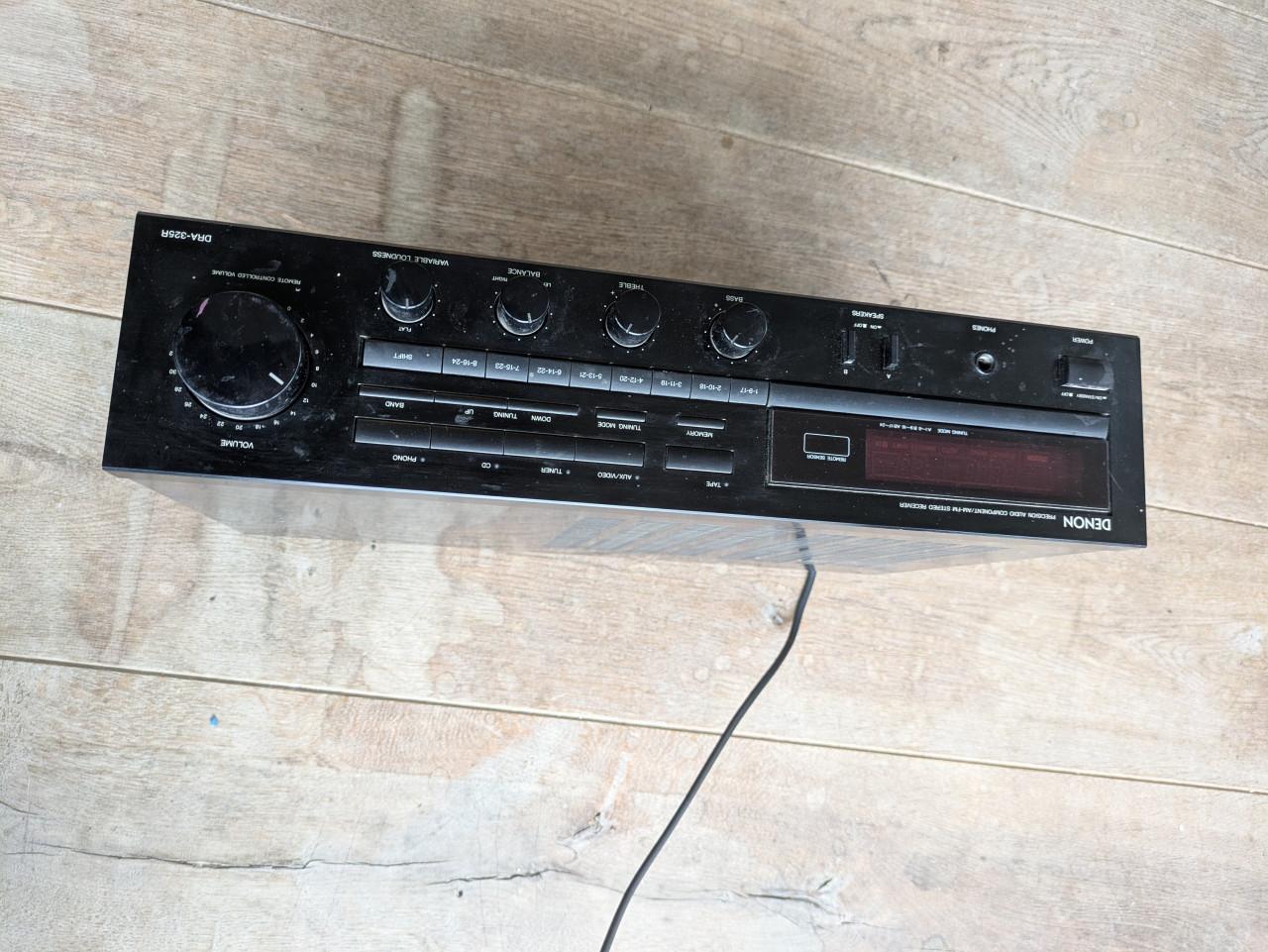 Denon receiver DRA325R 2x40W AM, FM